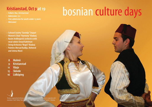 Kristianstad – Bosnian Culture Days (Photo & Design: Haris T.)