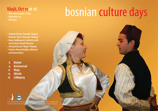 Växjö – Bosnian Culture Days (Photo & Design: Haris T.)
