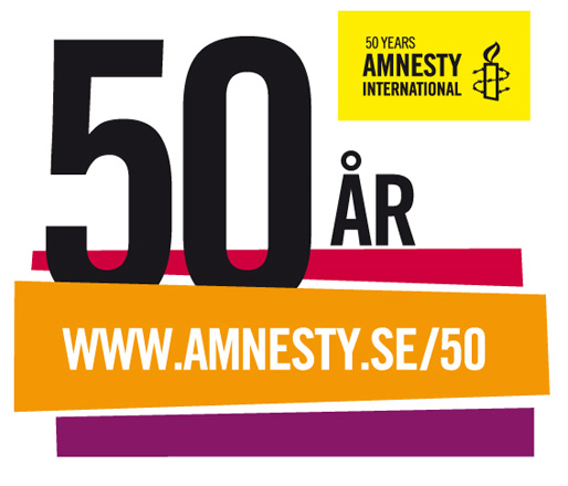 Amnesty International – 50 år Amnesty International – 50 år