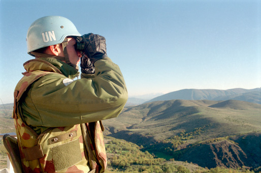 FN:s fredsstiftare (Foto: Igor Vasilev/UN Photo) FN:s fredsstiftare (Foto: Igor Vasilev/UN Photo)