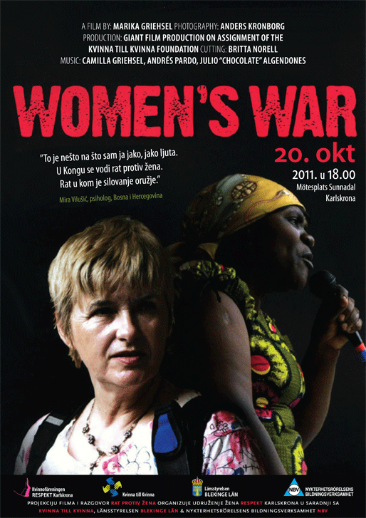 Projekcija filma i razgovor: Rat protiv žena