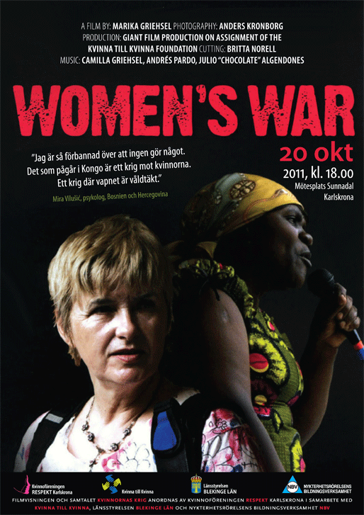Filmvisning och samtal: Kvinnornas krig