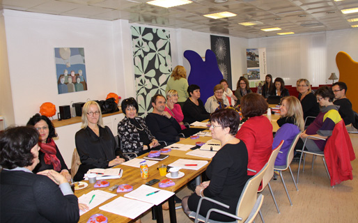 Kvinnoriksförbundets och Kulturkommitténs möte