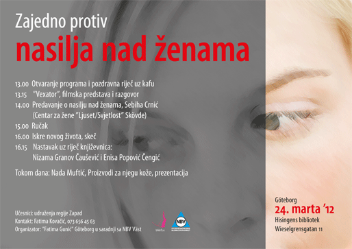 Zajedno protiv nasilja nad ženama Zajedno protiv nasilja nad ženama