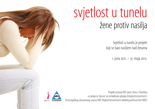 Projekt Svjetlost u tunelu – žene protiv nasilja