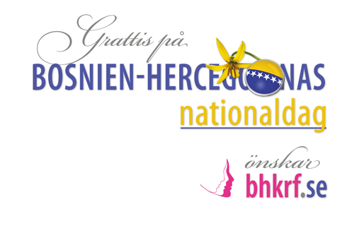 Grattis på Bosnien-Hercegovinas nationaldag! Grattis på Bosnien-Hercegovinas nationaldag!