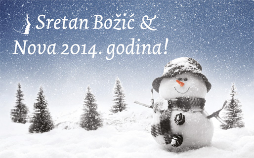 Sretan Božić i Nova 2014. godina!