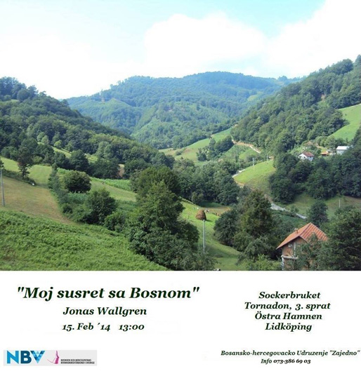 Jonas Wallgren: Moj susret sa Bosnom Jonas Wallgren: Moj susret sa Bosnom