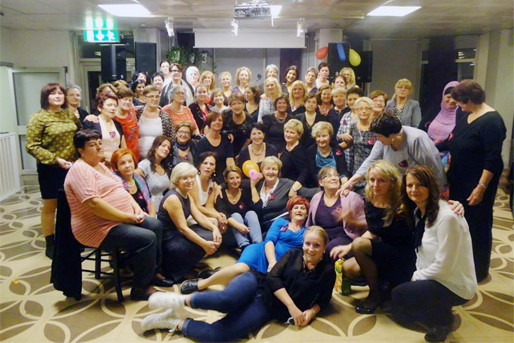Kvinnoföreningen ”Biser” Kristianstad med gäster från andra kvinnoföreningar