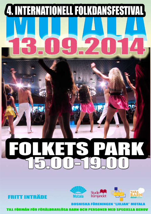 Den 4:e internationella folkdansfestivalen i Motala Den 4:e internationella folkdansfestivalen i Motala