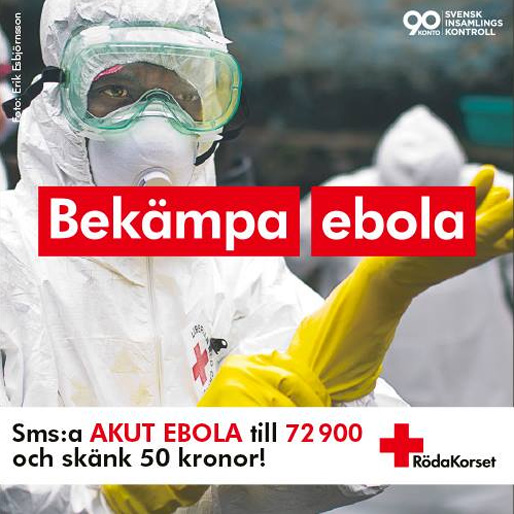 Hjälp Röda Korset att bekämpa Ebola!