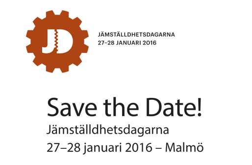 Jämställdhetsdagarna Jämställdhetsdagarna