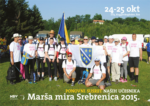 Ponovni susret učesnika Marša mira Srebrenica 2015.