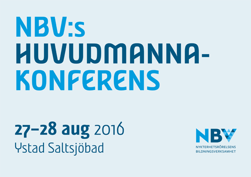 NBV:s huvudmannakonferens 2016 NBV:s huvudmannakonferens 2016