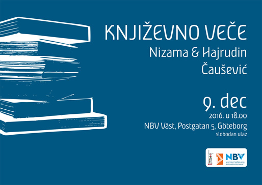 Književno veče s Nizamom i Hajrudinom Čauševićem