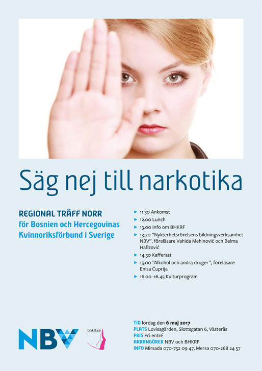 Säg nej till narkotika