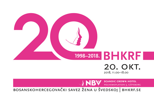 BH Savez žena u Švedskoj obilježava svoju 20-godišnjicu