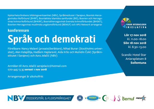 Konferensen ”Språk och demokrati”
