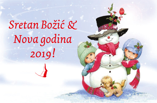 Sretan Božić i Nova 2019. godina!