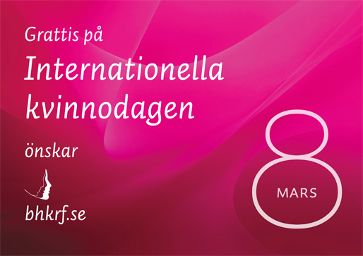 Grattis på Internationella kvinnodagen!