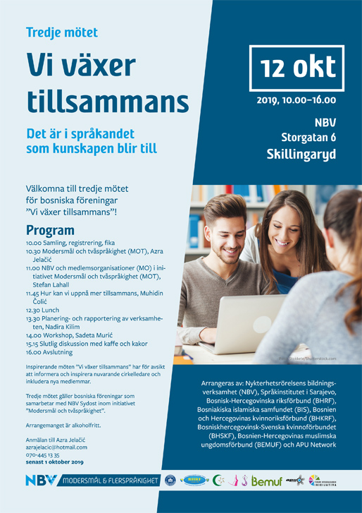 Tredje mötet ”Vi växer tillsammans” i Skillingaryd