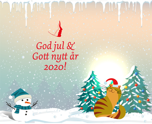 God jul och Gott nytt år 2020!