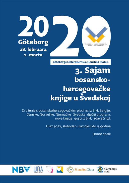 3. Sajam bosanskohercegovačke knjige u Švedskoj