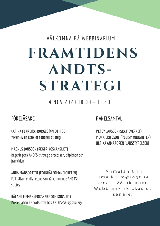Webinar: Buduća ANDTS-strategija