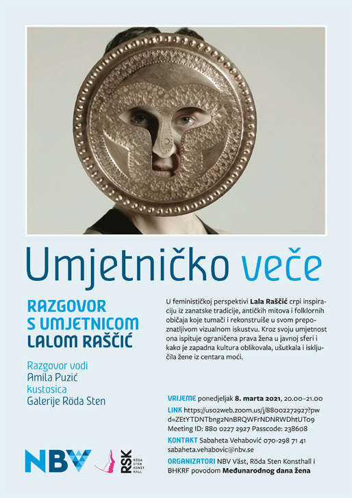 Razgovor s umjetnicom Lalom Raščić o njenoj izložbi u galeriji Röda sten u Göteborgu