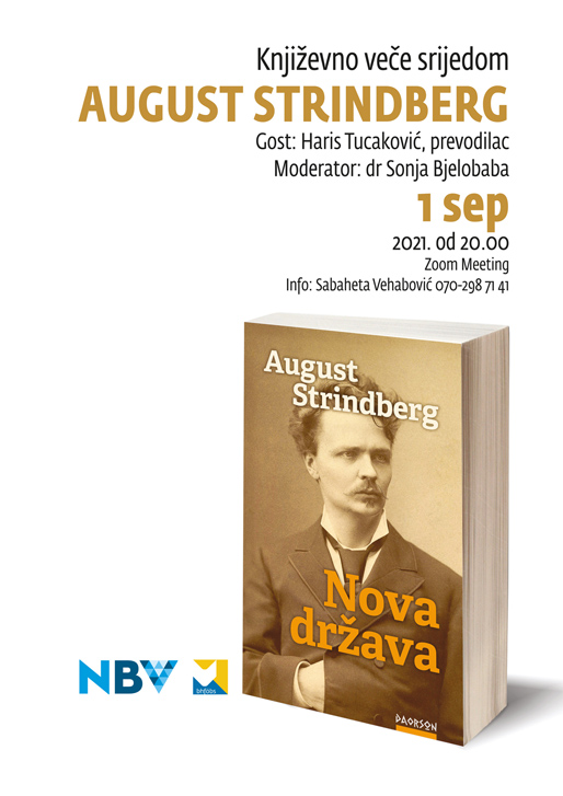 Književno veče srijedom: August Strindberg