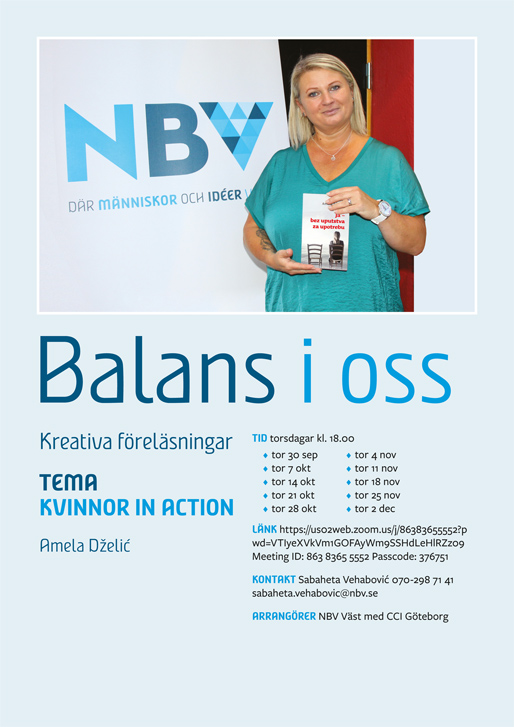 Kreativa föreläsningar ”Balans i oss”