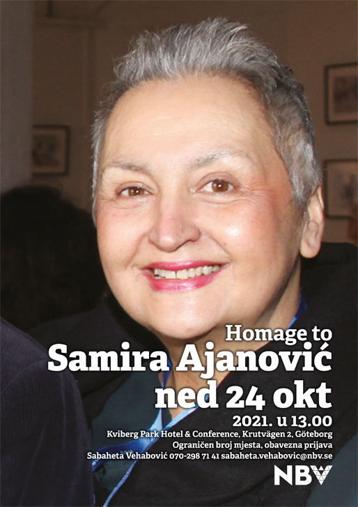 Homage to Samira Ajanović (1965–2021) Homage to Samira Ajanović (1965–2021)
