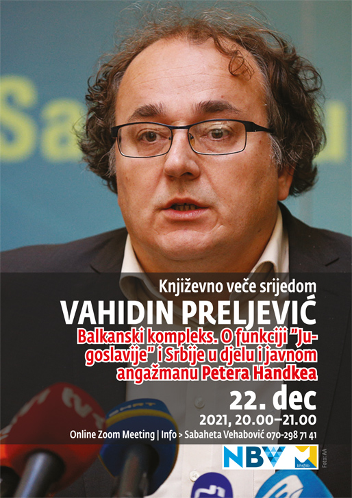 Književno veče srijedom: Vahidin Preljević (Foto: AA)