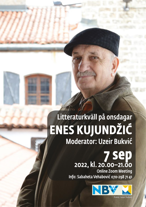 Litteraturkväll på onsdagar: Enes Kujundžić (Foto: Ivan Šebalj)