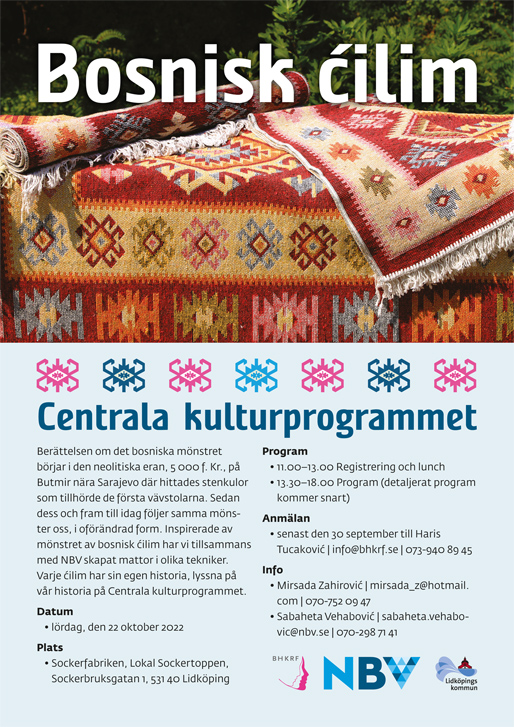 Centrala kulturprogrammet ”Bosnisk ćilim”