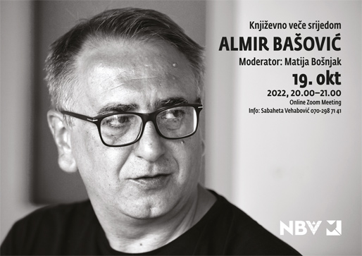 Književno veče srijedom: Almir Bašović