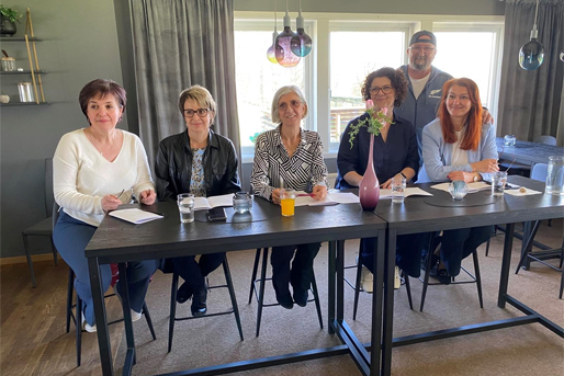 Radno predsjedništvo Skupštine: Mufida Dizdar, Adema Jusić, Vasva Šiljković, Alma Softić, Haris Tucaković i Alma Gunić