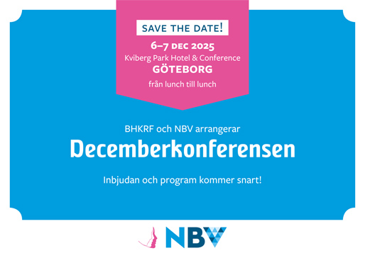 Save the Date! – för Decemberkonferensen Save the Date! – för Decemberkonferensen