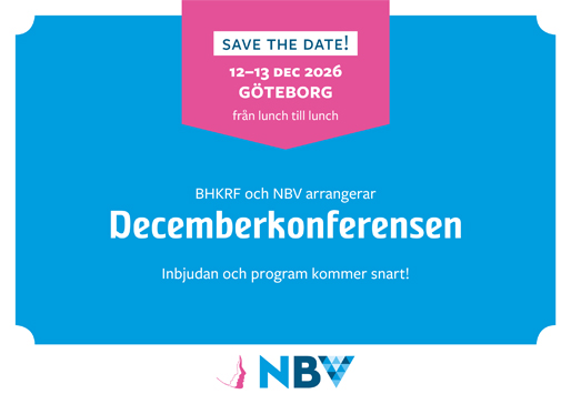 Save the Date! – för Decemberkonferensen